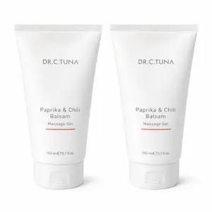 Dr.C.Tuna Paprika & Chili Balsam Massage Gel Set Of 2