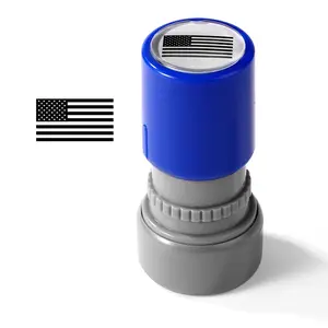 Automatic Ink Filling Golf Ball Stamp, Quick Dry Reusable Waterproof Marker for Ball Identification and Easy Use, Golf Accessories