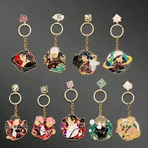 Jujutsu Kaisen keychains anime charms metal Gojo, Itadori, Sukuna, Megumi, Nobara, Panda
