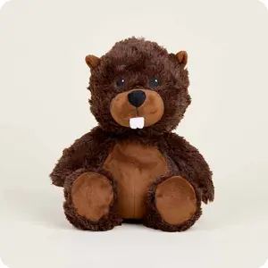 Beaver Warmies - Soft Plush Toy Scented with Real French Lavender Microwavable for Soothing Warmth & Comfort 13"x7"x8"