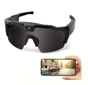 4K Baseball Glasses with Camera Smart Camera Glasse for Men Women Sunglasses with Cameras