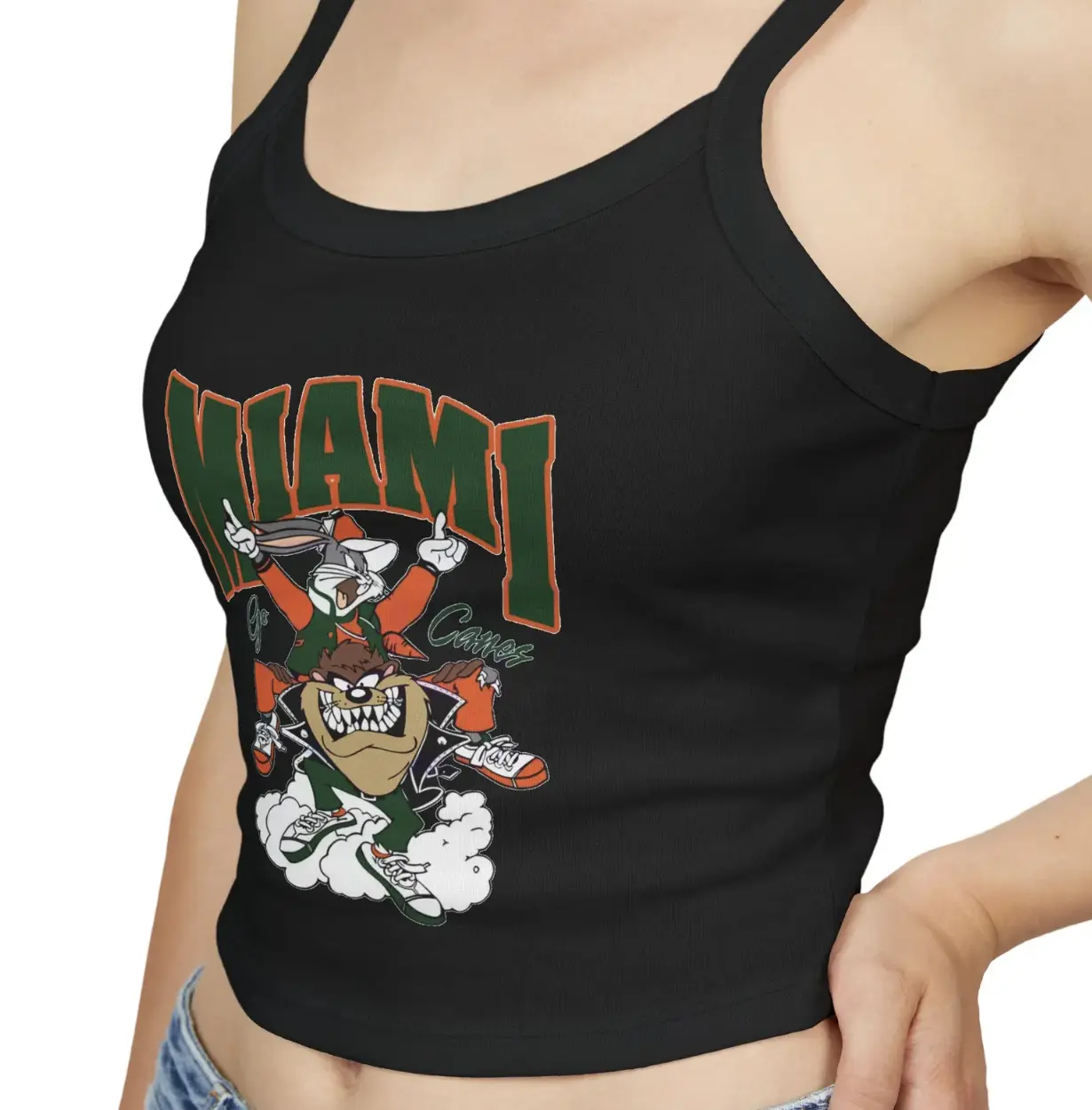 U Miami Looney Tunes Tank Top