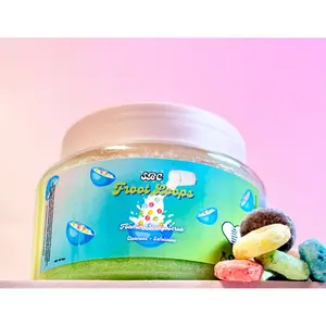 Froot Loops Foaming Body Scrub - Citrus Scent with Grapefruit Flavor, Long Lasting, Silky and Smooth for Skin Care