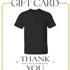 Gift Card Shirt, Thank You for Your Purchase Tee, Customer Appreciation T-Shirt