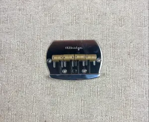 Sterling RAY4 by AlBridge Parts BSMM420 “MM Style” Bass 4-String Bridge For Sterling RAY4 SUB Polished