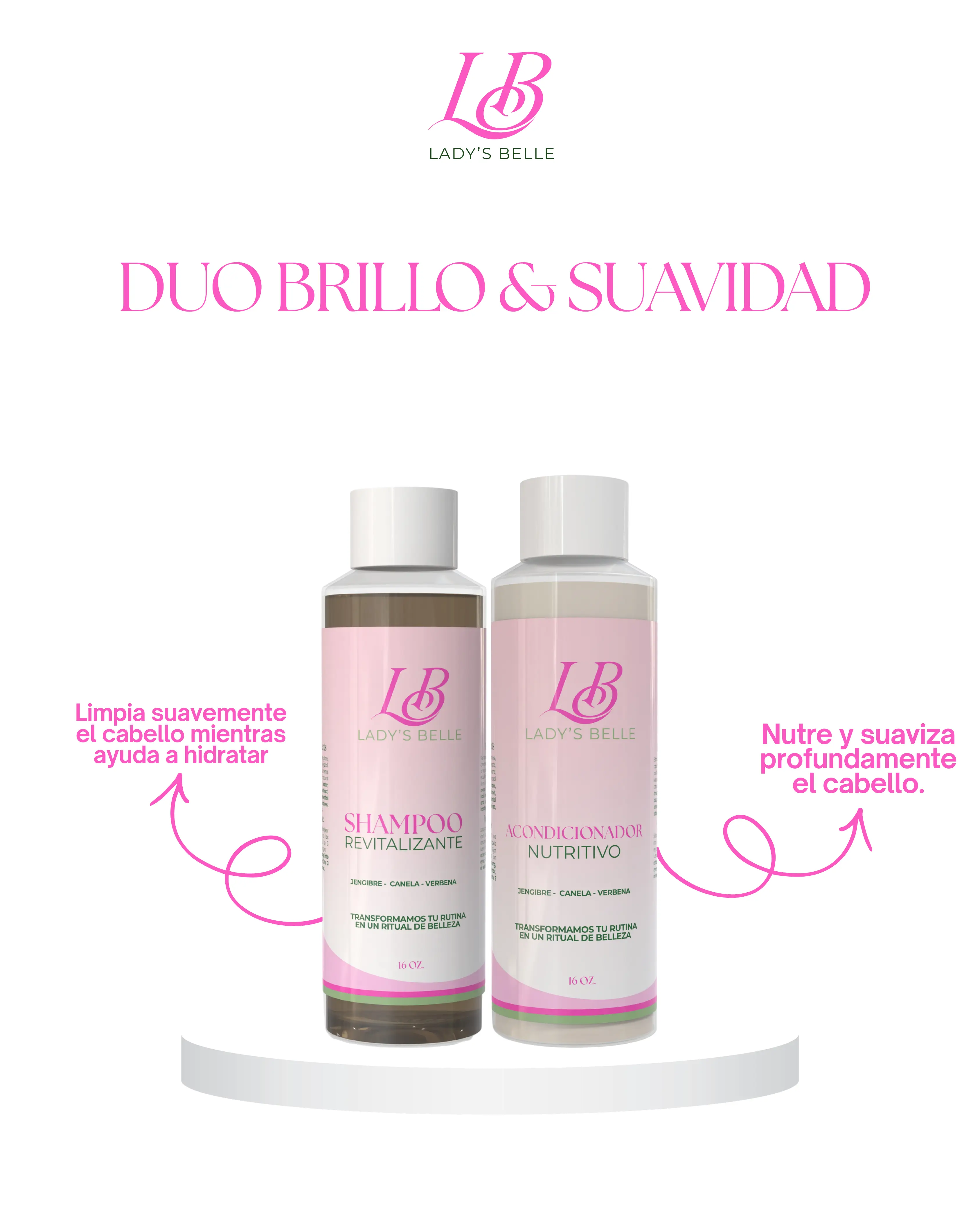Shampoo + Conditioner Duo – Deep Clean & Nourish for Strong, Silky Hair