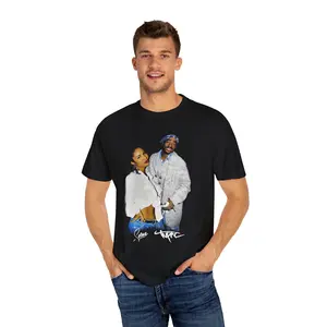 SELENA TUPAC Vintage Graphic Tee Print Short Sleeve T-Shirt