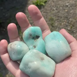 Amazonite Crystal Tumbles - Natural Stone for Healing and Meditation