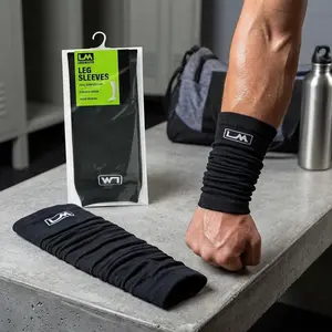 Football Leg Sleeves Compression Calf Sleeves for Men Women Youth - Breathable Athletic Support Gear for Training Soccer Rugby Sports Performance Recovery Sold as a Pair