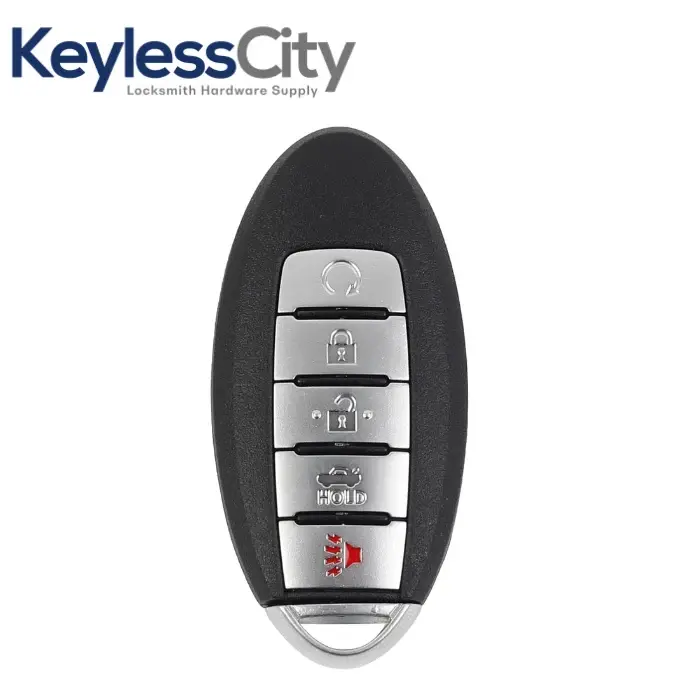2016-2018 Infiniti / Nissan / 5-Button Smart Key / PN: 285E3-4RA0B / KR5S180144014 / (IC 204) (AFTERMARKET)