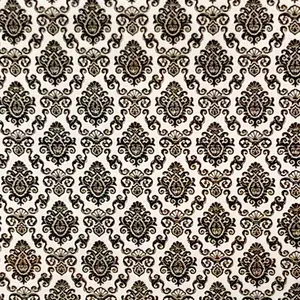 42-04 Black Ladybug Lace -- Nail Transfer Foil