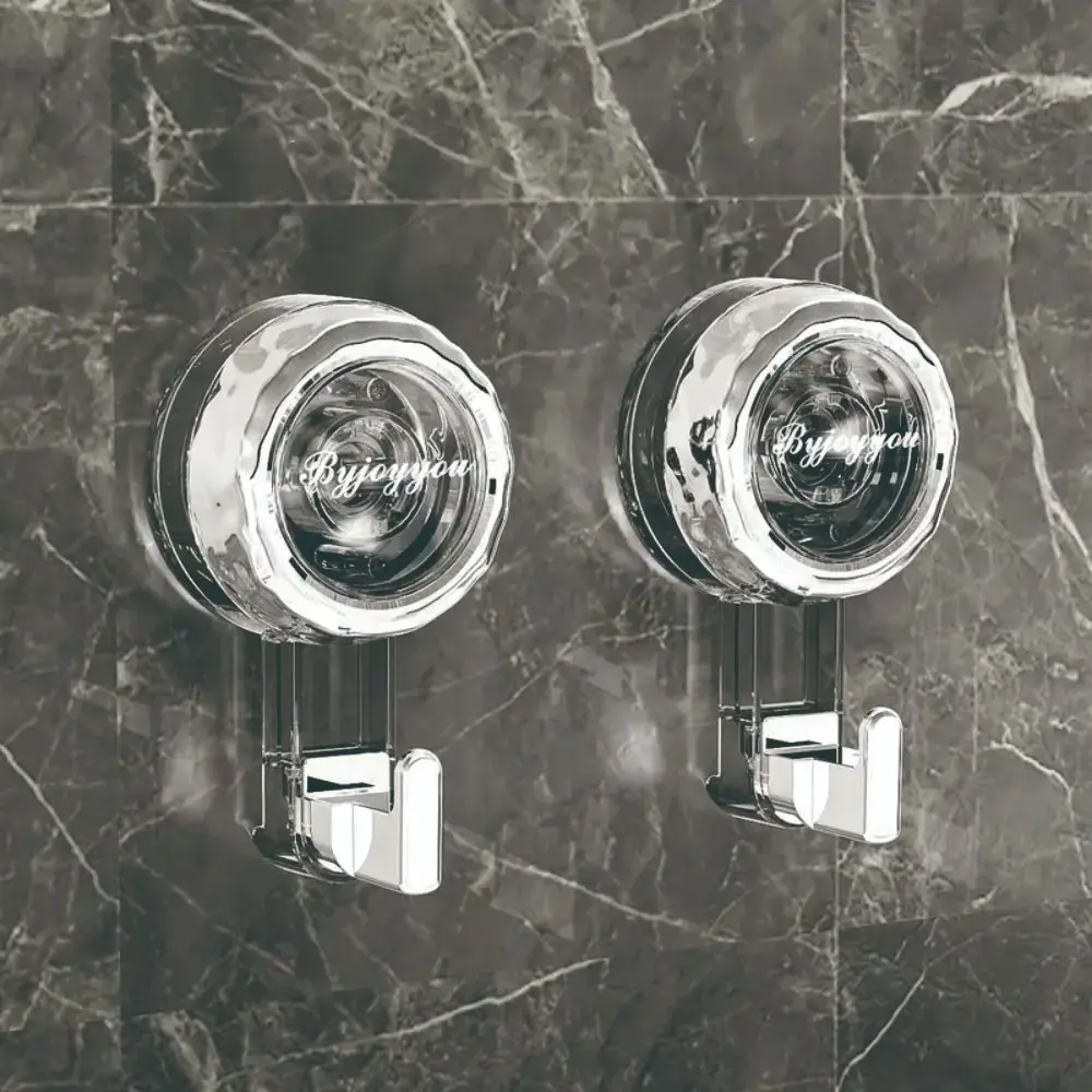 Suction Cup Bathroom Hook, Removable No-Drill Towel Hook, Ideal for Shower Room, Glass Doors, Suction Cup Hooks,Mirrors and Tiles