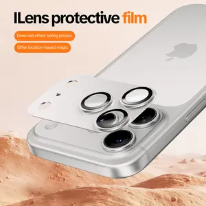 One-piece HD Lens Protector for iPhone 17 Pro Max High-Quality Anti-Reflective Full Metal Protection Scratch & Stain Resistant