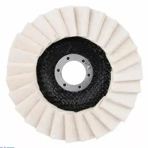 Wool polishing wheel, suitable for use with angle grinders for polishing marble, metal, stone, stainless steel furniture and car wax.