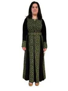Mayada Thobe - Embrodiered Women's Thobe - Ceremonial Arabic Dress - Perfect for Ramadan, Gifts for Her, Eid
