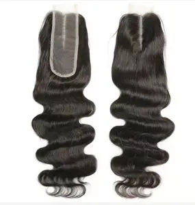 Raw Vietnamese Black 2x6 Transparent Closure Style: Body Wave
