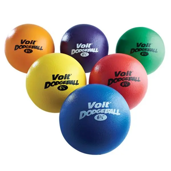 Prism Pack Soft Dodgeballs, 6.25 in. Low-Density Foam with Tuff Outer Cover, Easy to Grip for Target Games, Dodgeball, Foam Cover, Soft, Low Density Foam