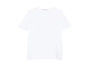 Alexander Wang Distressed Logo Short Sleeve Tee White (unisex) by StockX