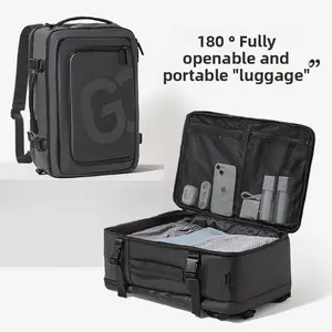 Backpack Men's Backpack Multifunctional Lightweight Commuting Large Capacity School Bag New Business Travel Outdoor Travel Bag Women