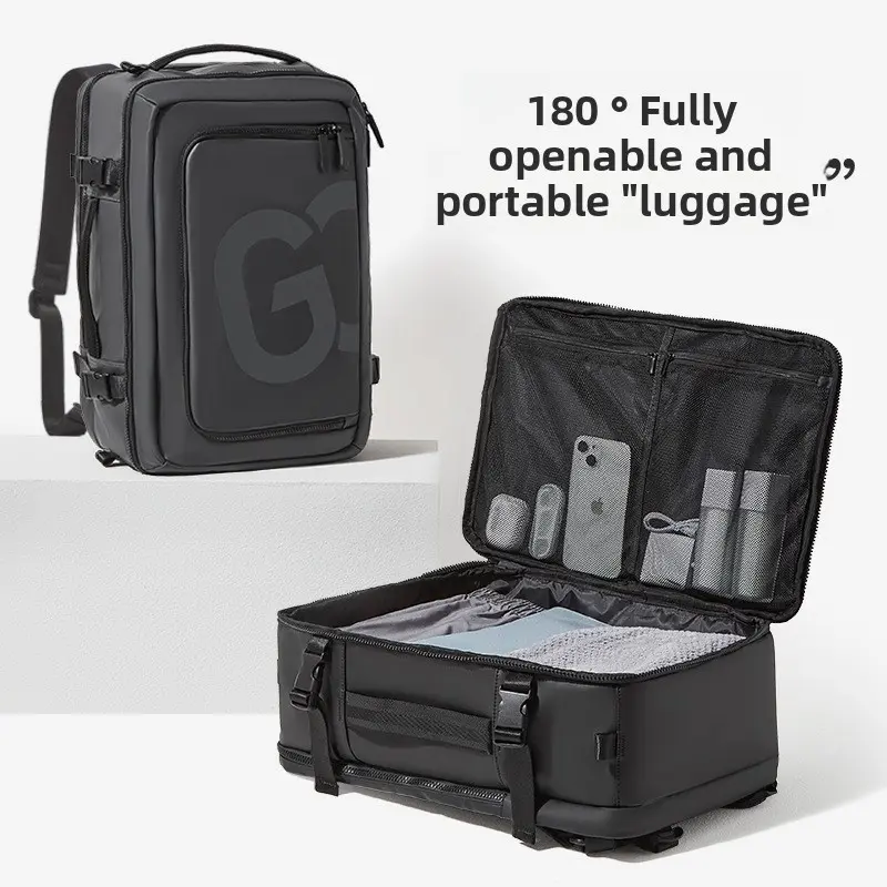 Backpack Men's Backpack Multifunctional Lightweight Commuting Large Capacity School Bag New Business Travel Outdoor Travel Bag Women