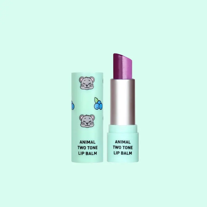 Skin79  Animal Two Tone Lip Balm Blueberry Mouse