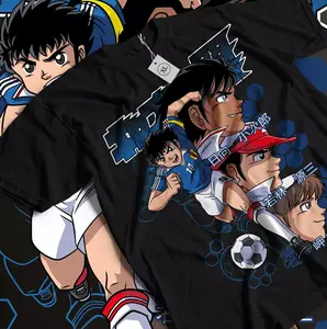 Camiseta Supercampeones T-shirt Oliver Capitan Tsubasa New py Anime Equipo Niupi Top Tshirt