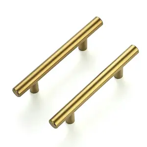 10 pack 6" Cabinet Pulls BrushedNickel Stainless Steel Kitchen CupboardHandles Cabinet Handles 6"Length, 3.77"Hole Center