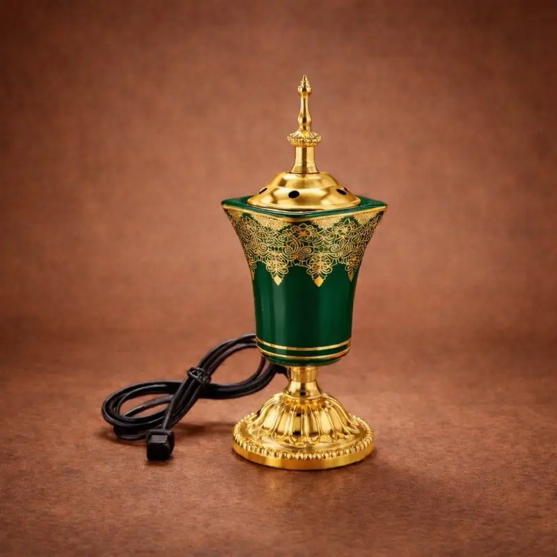 Electric Incense Burner, Collectible Cultural Item for Incense Burning & Spice Display