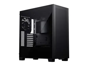 Phanteks XT Pro, Mid-Tower Gaming Chassis, High Airflow Performance Mesh, Tempered Glass Window, 1x M25-120 Black fan included,  Black
