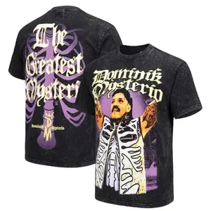 Dominik Mysterio “The Greatest Mysterio” Graphic Tee Men Top Shirt Wash 230gsm Cotton – Dirty Dom Heel Rise, Ruthless Attitude, Judgment Day Power, Legacy Evolution, Breakout Rivalries & Main Event Ambition Dominating WWE