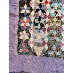 Antique or Vintage Purple Quilt