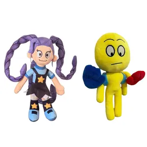 Poppy Playtime Chapter 5 Plush Collection Experiment 1006 Spider Jester Lily Princess Player Yellow Stuffed Toy Horror Game Collectible Gift for Fans