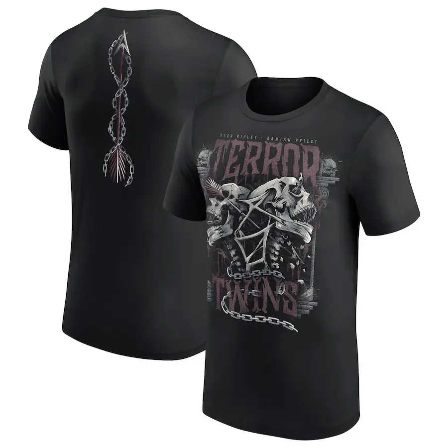 Men's Original Black Terror Twins Professional Wrestler Love Tops - Soft Short-Sleeve Unisex Tee, Hoodie, Sweatshirt (Fitted Menswear)