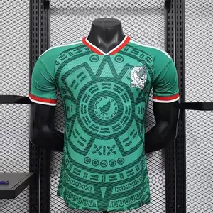 2026 Mexico Home World Cup Green Color Soccer Jersey, Unisex Soccer Jersey For Couple Matching, Vintage Streetwear Soccer Jersey, Perfect Gifts, Sports Top, Gym Athletic Clothes