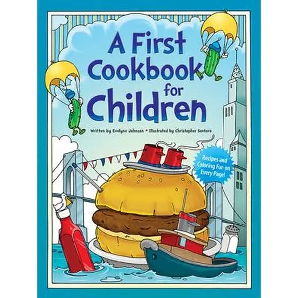 Kids' Tutorial Cooking Learning Book for Kids Ages 10 and Up - English Paperback by Evelyne Johnson, Easy-to-Follow Instructions