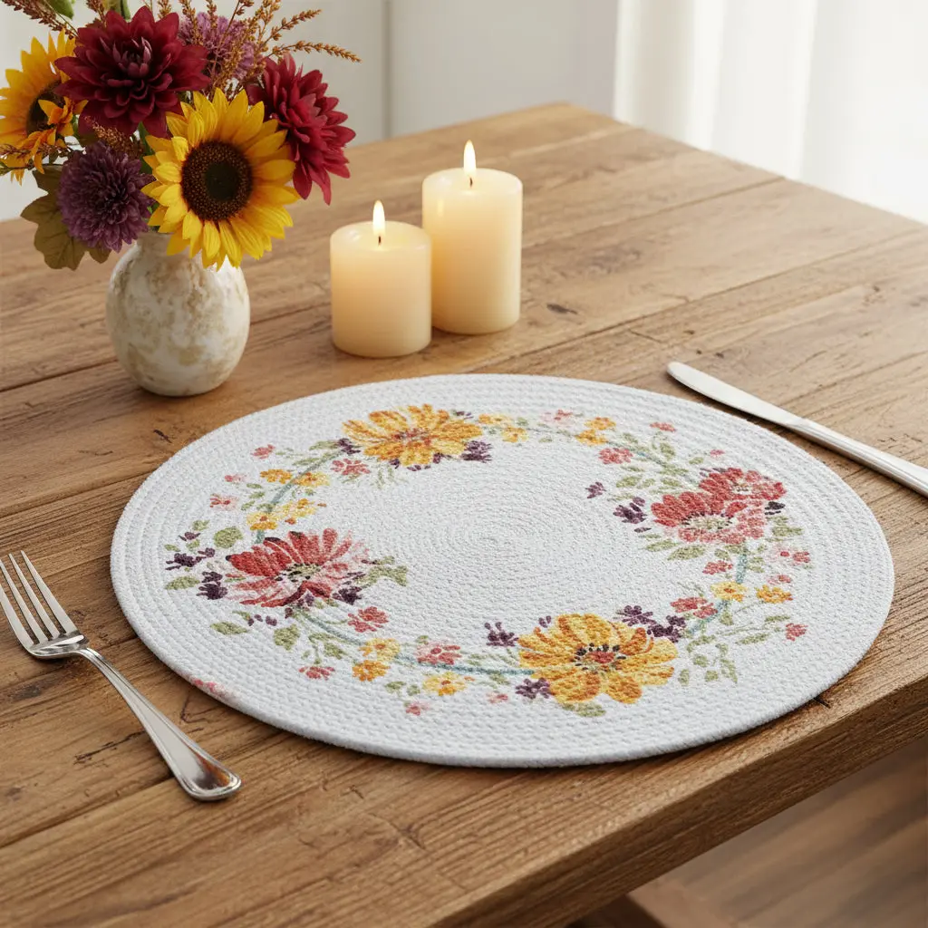 Autumn Joy Braided Placemat