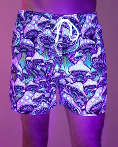 Glowshroom Camp Shorts