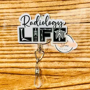Radiology Life Badge Reel