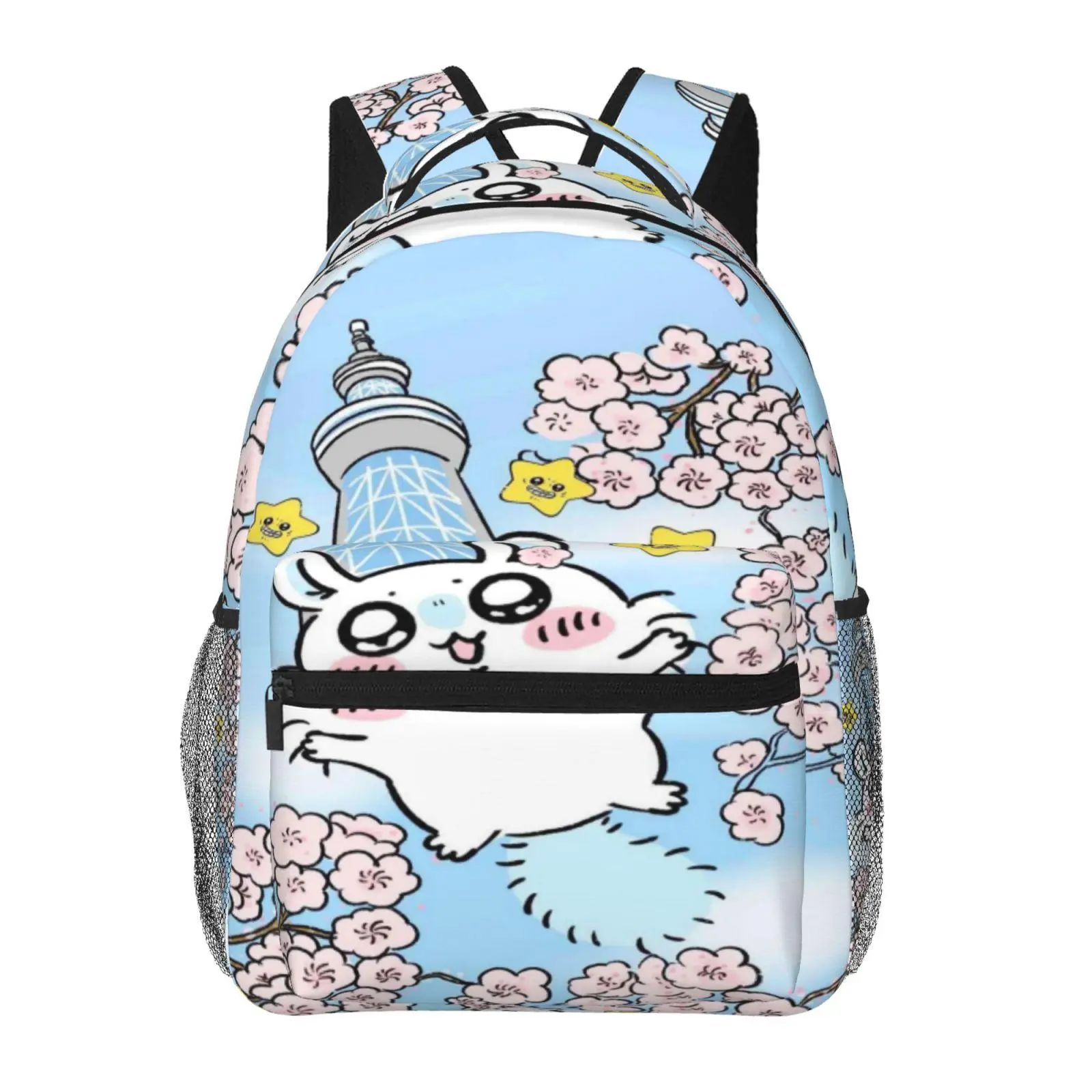 Kids’ Chiikawa backpacks for school—large capacity, all-over print; Chiikawa laptop daypacks for daily campus use; durable, lightweight Chiikawa school bags for teens and students