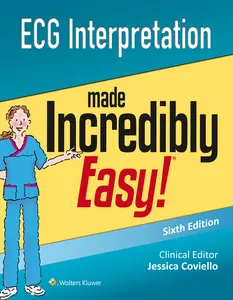 USED-ECG Interpretation Made Incredibly Easy by Lippincott Williams & Wilkins (Paperback)