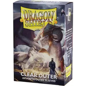 Dragon Shield Clear Matte Outer Sleeves