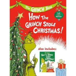 The Grinch Two-Book Boxed Set: Dr. Seuss's How the Grinch Stole Christmas! Full-Color Edition and How the Grinch Lost Christmas! (Classic Seuss)