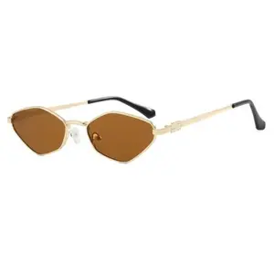 2026 New Unisex Retro Metal Frame Women's Sunglasses - Designer-Style UV400 Protection Eyewear, Fashion Shades for Sports & Outdoor Protective Use
