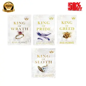 Kings of Sin Series 4 Books Collection Set By Ana Huang (King of Wrath, King of Pride, King of Greed and King of Sloth)