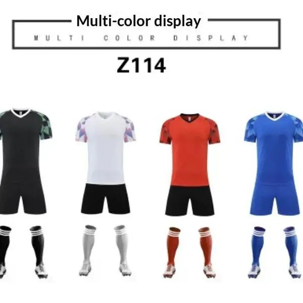 Soccer Jersey Set For School Matches Kids And Adults Jerseys