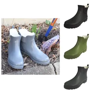 NORTY Womens 6 inch Chelsea Ankle Rain Boots 39971 Matte Finish