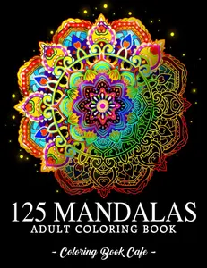 125 Mandalas: An Adult Coloring Book Featuring 125 of the World’s Most Beautiful Mandalas for Stress Relief and Relaxation