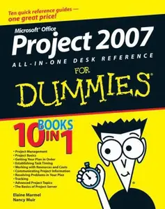 USED-Microsoft Office Project 2007 All-in-One Desk Reference For Dummies by Elaine Marmel (Paperback)