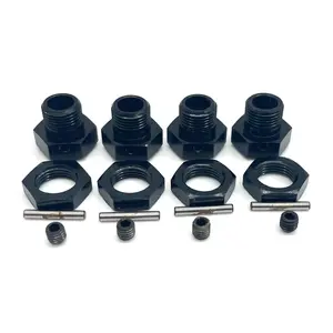 Arrma FIRETEAM 6s BLX  - 17mm Hex Hubs (nuts Wheel black ARA7618