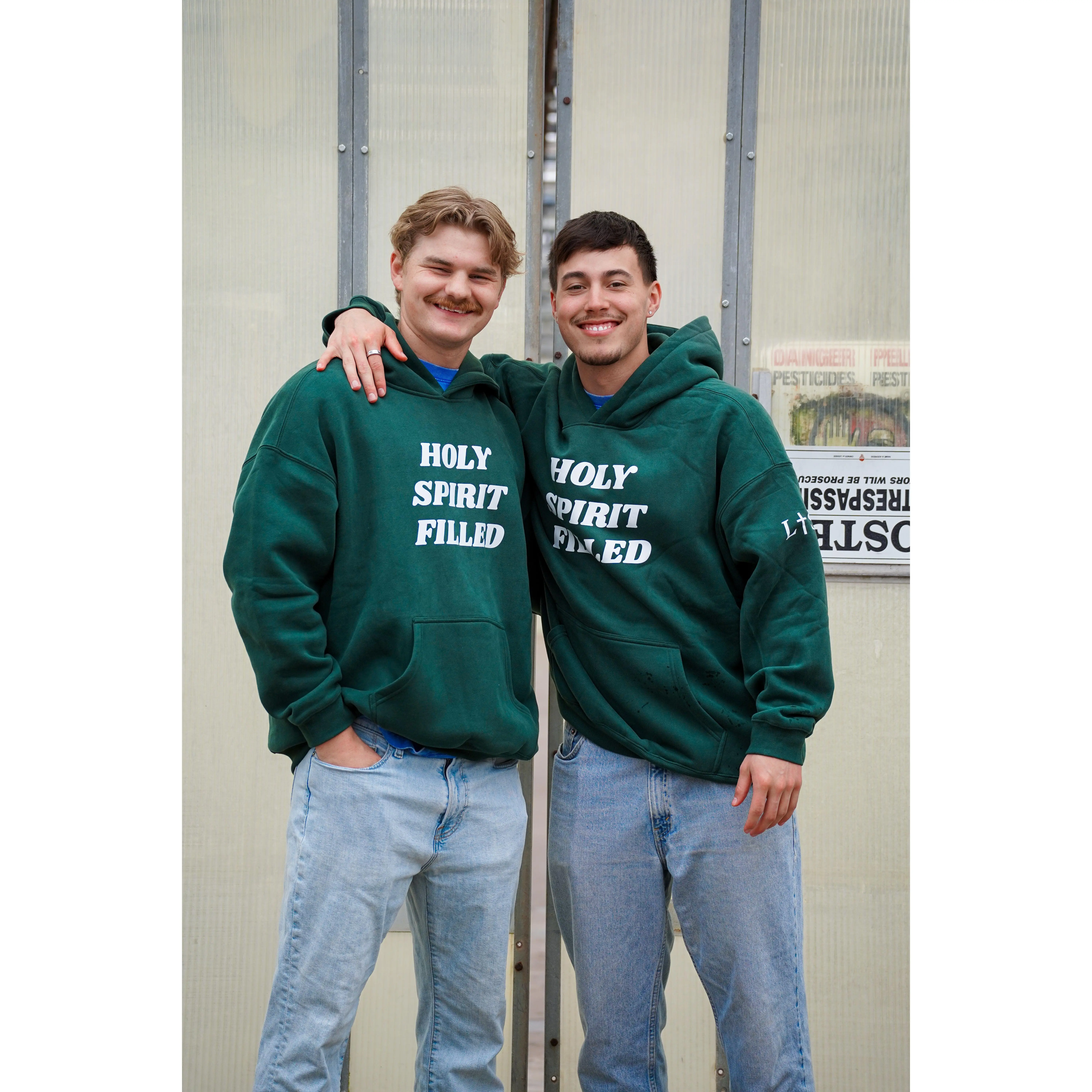 'HOLY SPIRIT FILLED' Oversized Hoodie